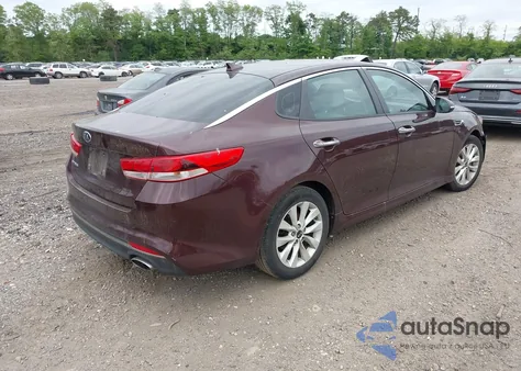 2017 Kia Optima Lx из США, поврежденный, VIN 5XXGT4L36HG145315